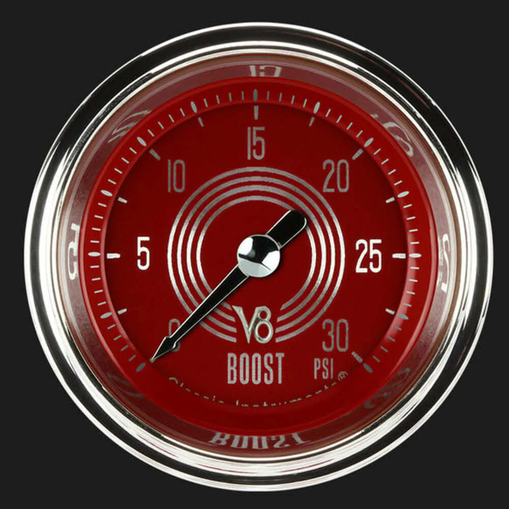 V8 RED STEELIE 2IN BOOST, 30PSI ELE