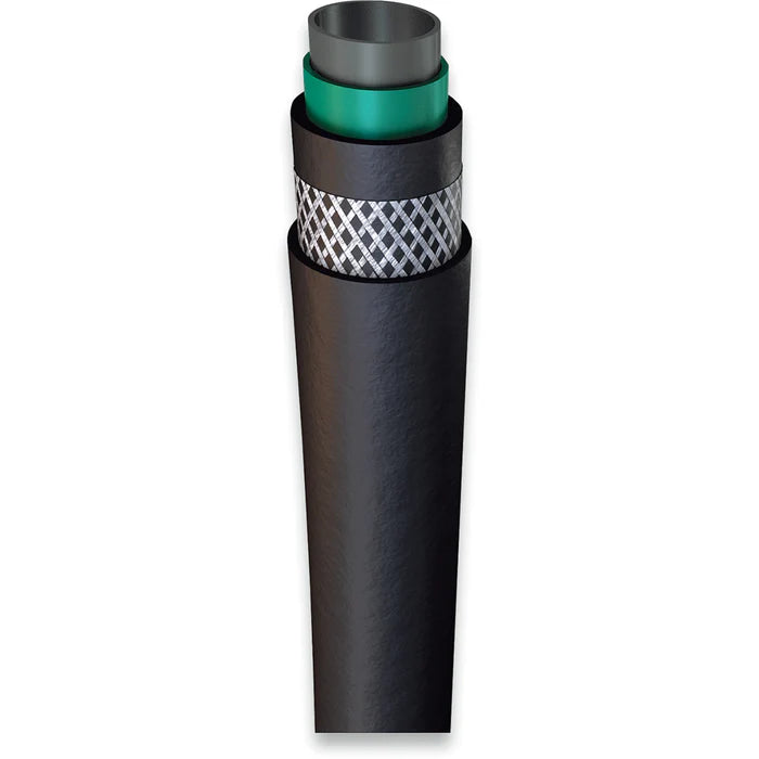 Gates 1/4in x 25 feet (Reel) 225 PSI Barricade Fuel Injection Hose w/ GreenShield Technology