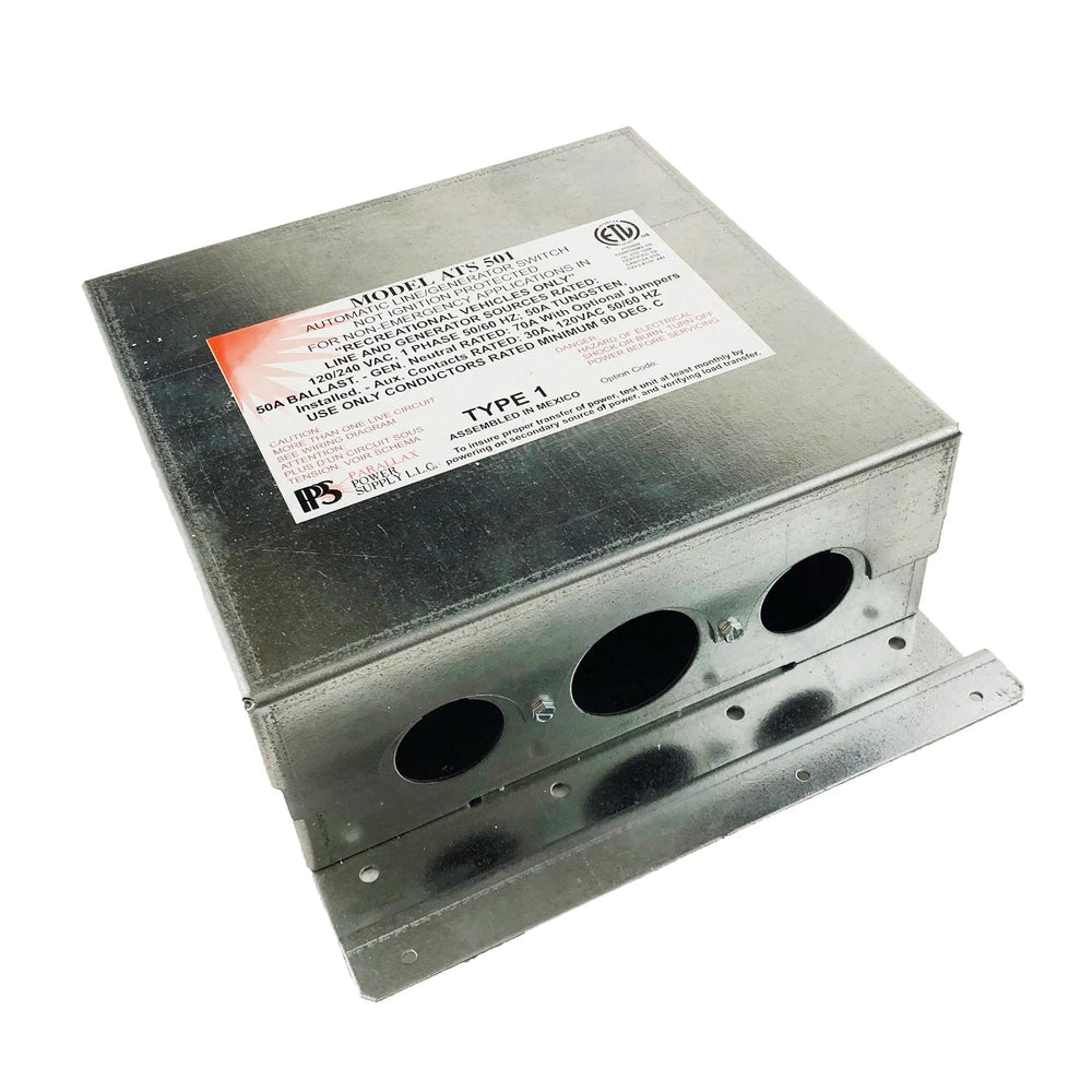 50 AMP TRANSFER SWITCH 120/240VAC