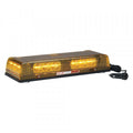 MINI LIGHTBAR CON3 SUPERLED MAGNETIC (1/2 AMBER 1/2 WHITE)