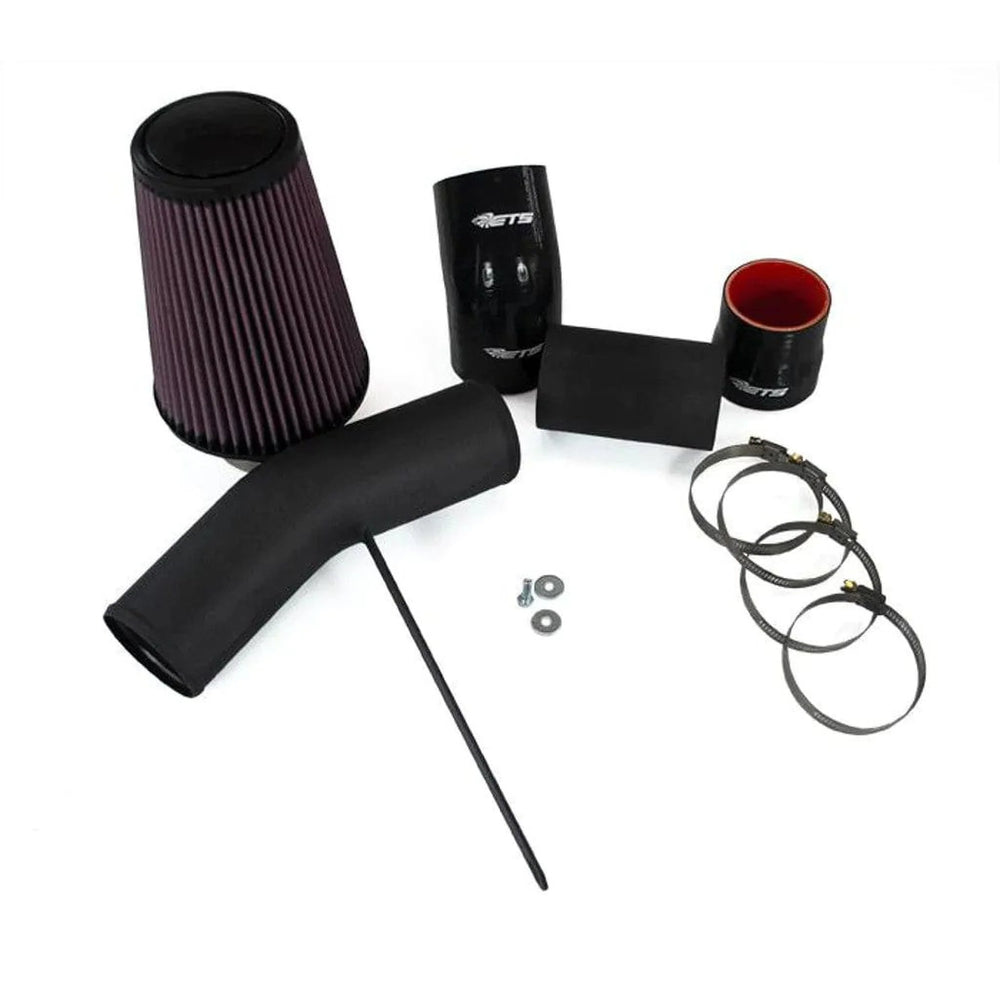 ETS Cold Air Intake Kit Stock MAF Wrinkle Black 2008-2014 Subaru STI