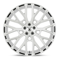ABL21 22X10.5 5X127 BRSH SLV +38