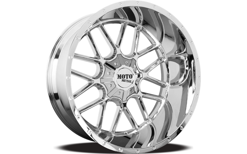 MO986 22X10 5X5.0/5.5 CHROME -18MM