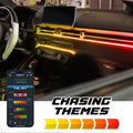XKGLOW LED Interior Ambient Light Kit - Color Chasing & App Controlled
