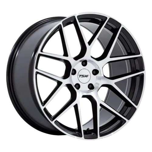 TSW TW002 17X8 5X112 G-BLK-MCH 35MM - TW002BD17805735