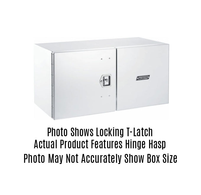 BOX AL 24HX24DX48L SS DBL DR LH/D