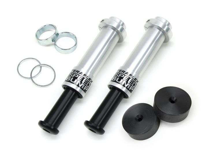 SPEEDBUMP KIT JK FRONT PAIR 34IN OF LIFT W/1.25IN TALL STRIKE PAD & ADJUSTMENT