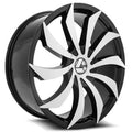 AX188 20X8.5 5X150 T-BLK 35MM