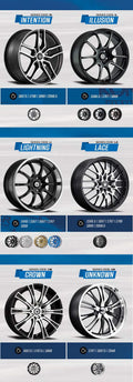 Performance Machine 23x3.5 Forged Wheel Revel  - Contrast Cut