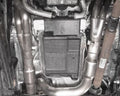 Stainless Works headers installed view