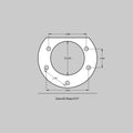 Baer Brakes auto part installed view