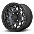 TREK 17x9 6x139.70 SATIN BLACK W/ GRAY TINT (12 mm)