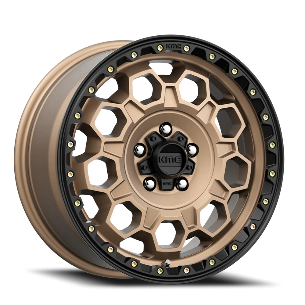 TREK 17x9 5x127.00 MATTE BRONZE W/ BLACK LIP (18 mm)