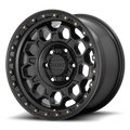 TREK 17x9 6x139.70 SATIN BLACK (12 mm)