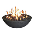FIRE BOWL 39IN x 13IN (NATURAL GAS) WHITE