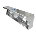 HIGH SIDE BOX 16X12X90 GLOSS ALUMINUM