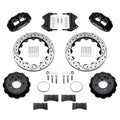 Wilwood Ford Mustang II Ford Narrow Superlite 6 Front Brake Kit w/ 12.88in Drill & Slot Rotor - Blk