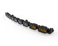 SINGLE-ROW BANGERBAR: (10 POD / 40