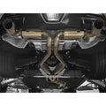 2020 Toyota Supra Exhaust System - 4 Downpipe Connection - Dual Muffler w/ Resonator