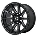 OUTBREAK 20x9 5x150.00 GLOSS BLACK MILLED (18 mm)