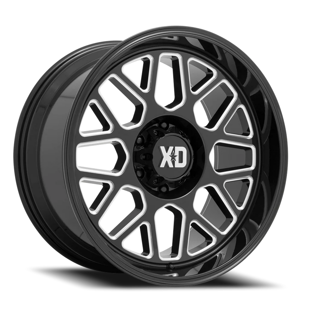 GRENADE 2 20x9 5x150.00 GLOSS BLACK MILLED (18 mm)