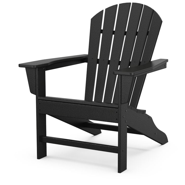 POLYWOOD SOUTH BEACH ADIRONDACK IN BLACK
