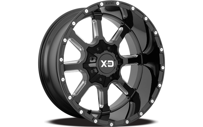 XD838 20X9 6X135/5.5 G-BLK MILL 30MM
