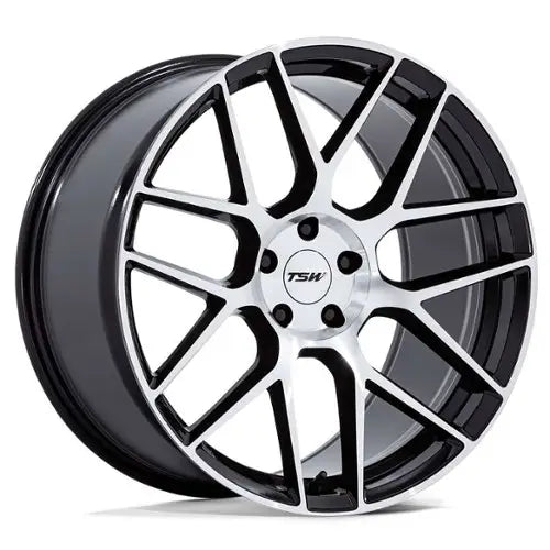 TSW TW002 17X8 5X100 G-BLK-MCH 35MM - TW002BD17805135