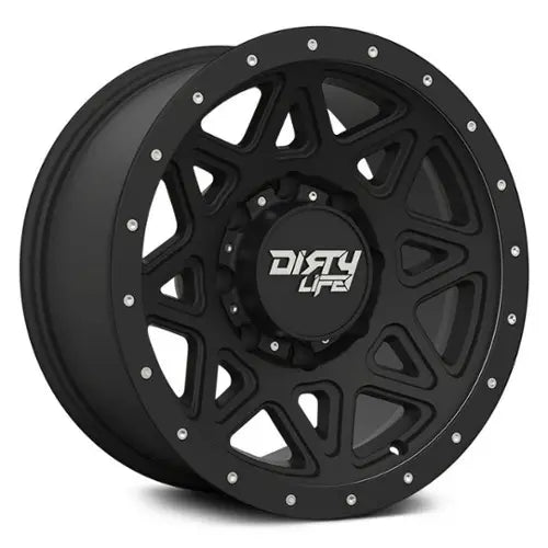 ~(48 lbs. 22X22X10)~ THEORY (9305) MATTE BLACK 20X9 5-150 18mm 110mm