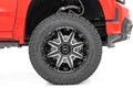 Rough Country 91 Series Milled One-Piece Gloss Black 20x12 6x5.5 -44mm