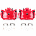 Power Stop 13-15 Acura ILX Front Red Calipers w/Brackets - Pair