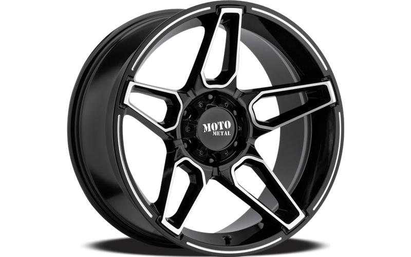 MO994 20X12 8X6.5 G-BLK MACH -44MM