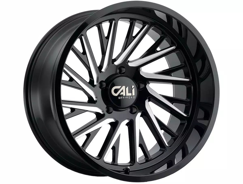 The Wheel Group black auto part