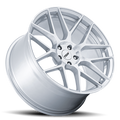 TSW TW002 17X8 5X100 G-SLV-MACH 35MM - TW002SD17805135
