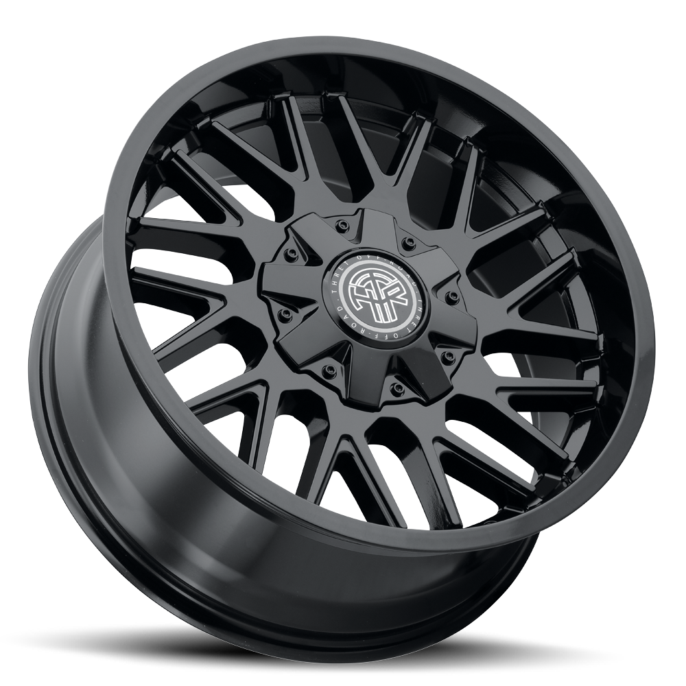 REVOLVER 803 18X9.0 GLOSS BLACK 6X135/6X139.7 12MM OS 106.1 CB