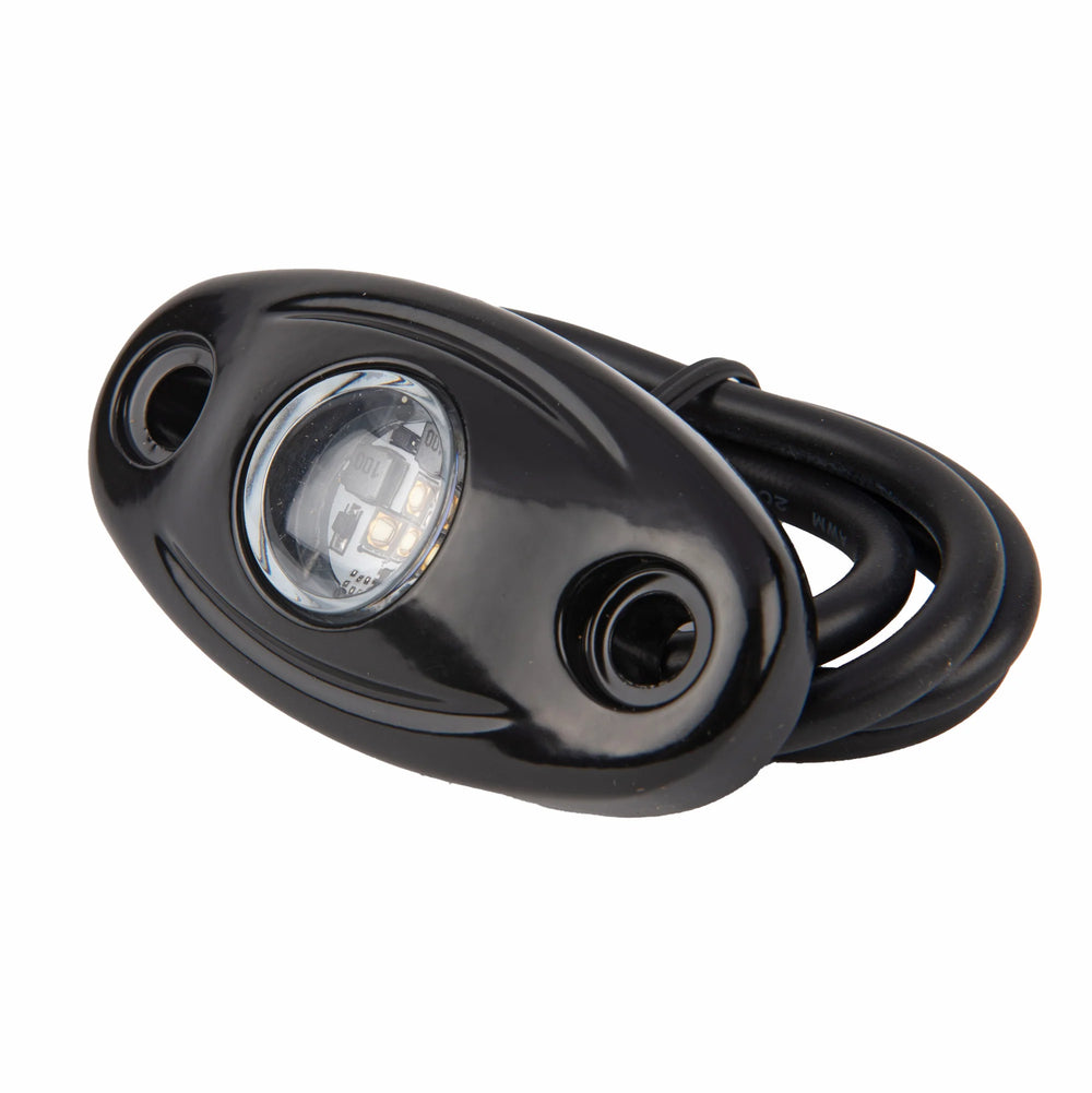 LED OVAL BOAT LIGHT KIT WHT. RGB LED 6PK.