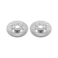 Power Stop 13-19 Ford Fusion Front Evolution Drilled & Slotted Rotors - Pair