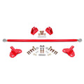 BMR Suspension 24-25 Ford Mustang Rear Steel Shock Mount & Brace Kit - Red