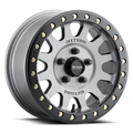 Method MR401 UTV Beadlock 15x10 / 6+4/25mm Offset / 5x4.5 / 72 CB Matte Black Wheel