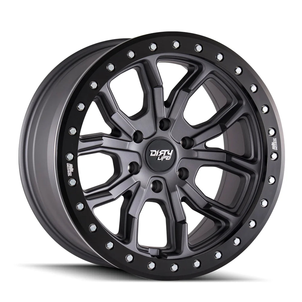 Dirty Life Wheels gunmetal auto part