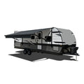 REVERSE CHARCOAL FADE CANOPY MOUNTE