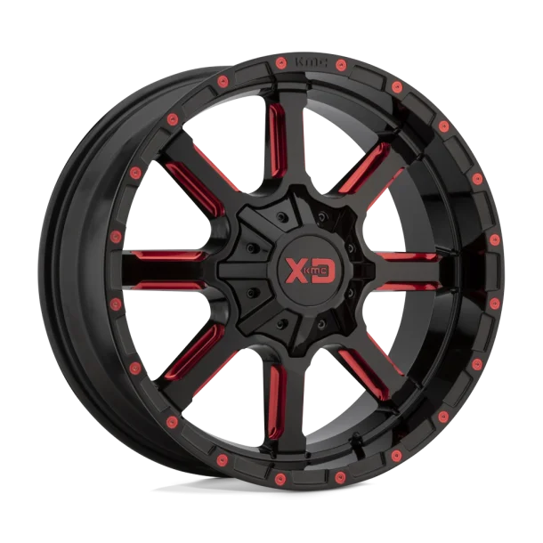 XD838 20X9 8X6.5 G-BLK MILL RTCC 18MM