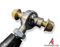POLARIS RANGER KRYPTONITE TIE RODS STOCK & FORWARD AARMS BLACK