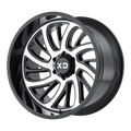 XD826 20X10 6X135 G-BLK MACH -24MM