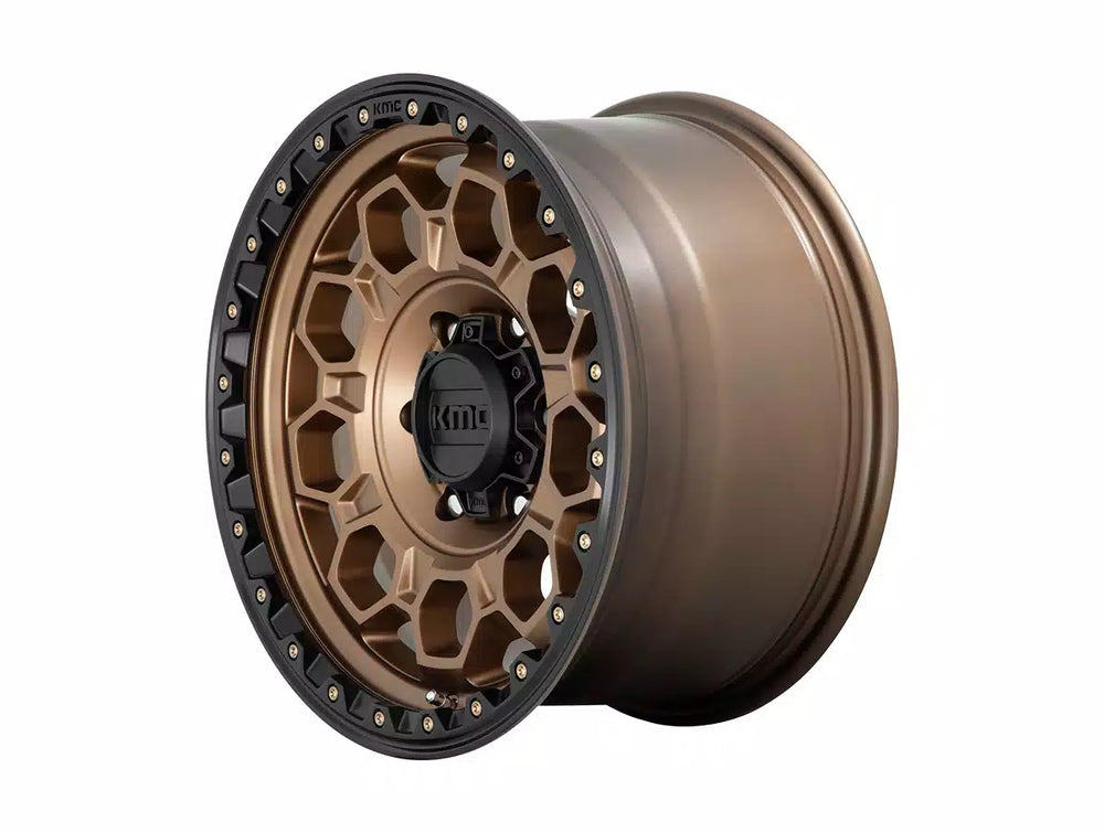 TREK 17x9 5x127.00 MATTE BRONZE W/ BLACK LIP (12 mm)