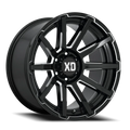 OUTBREAK 18x9 8x165.10 GLOSS BLACK MILLED (12 mm)