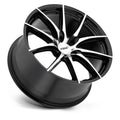 ~(31 lbs. 21X21X10)~ TSW SPRINT 19x8.5 5/108 ET40 CB72.1 GLOSS BLACK W/MIRROR CUT FACE