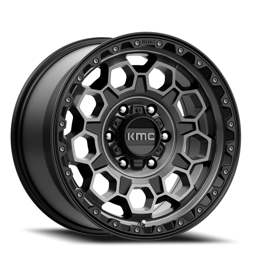 TREK 17x9 5x127.00 SATIN BLACK W/ GRAY TINT (12 mm)