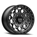 KMC Wheels black auto part