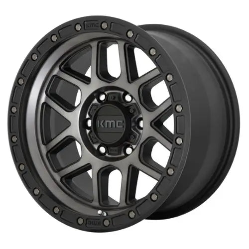 KMC Wheels black auto part